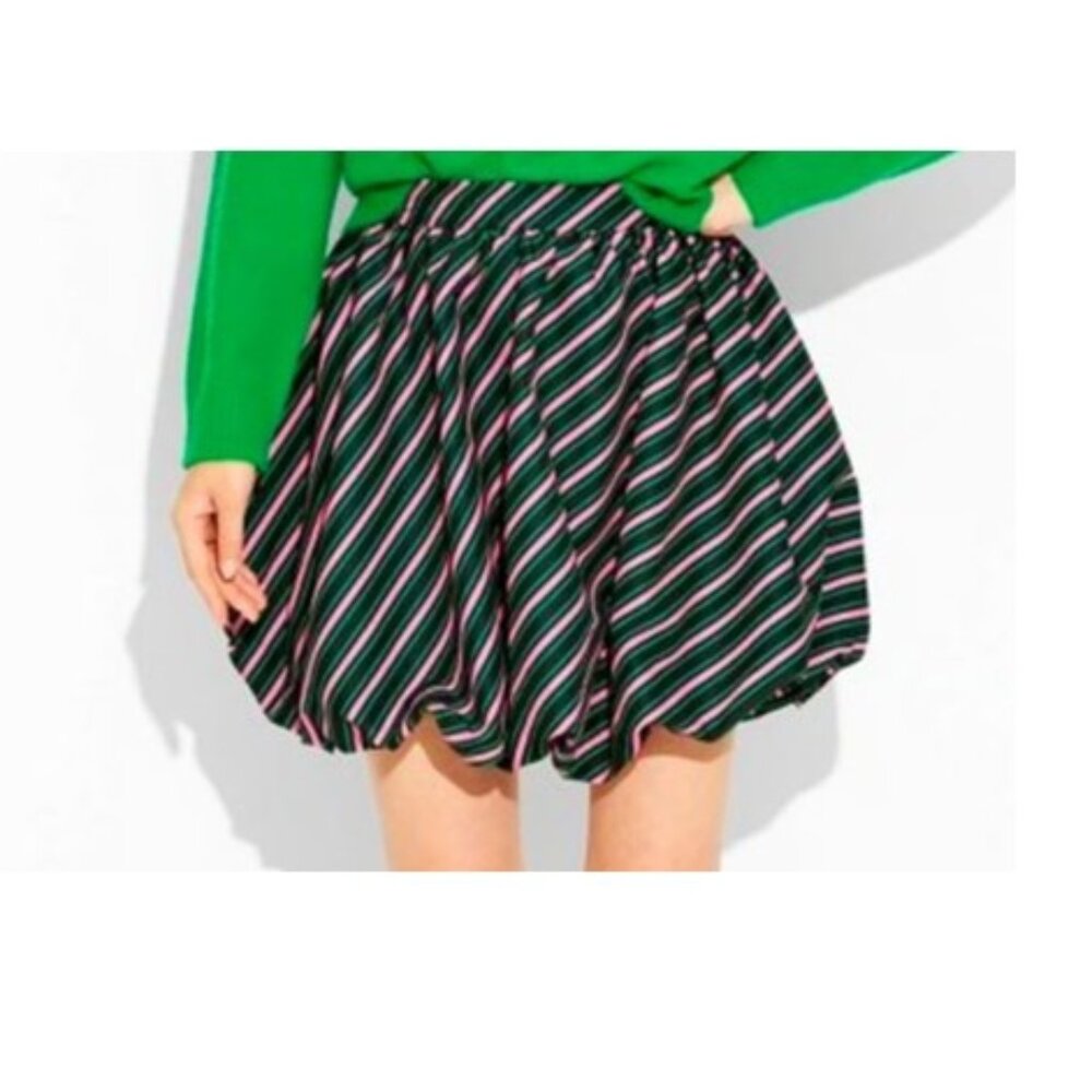 Wicked - Striped Green and Pink Skirt